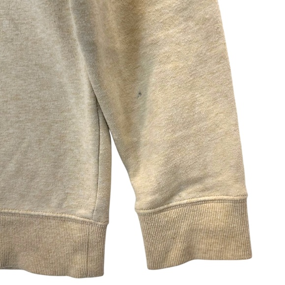 Columbia Hart Mountain Sweatshirt Mens Small Beige Fleece 1/4 Zip Pullover - Picture 4 of 7